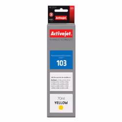 Activejet AE-103Y ink (replacement Epson 103 C13T00S44A; Supreme; 70 ml; yellow), High (XL) Yield, Yellow, Dye-based ink, 70 ...