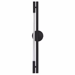 Activejet LED wall lamp AJE-CHARLIE WW, Surfaced, 196 bulb(s), 2700 K, IP20, Black