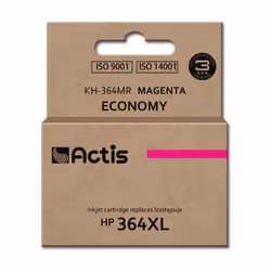 Actis KH-364MR ink (replacement for HP 364XL CB324EE; Standard; 12 ml; magenta), Standard Yield, Magenta, Dye-based ink, 12 m ...