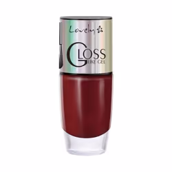 Lovely Gloss Like Gel 235 8ml, 8 ml, Red, Coloring, Gloss, Bottle, Brush
