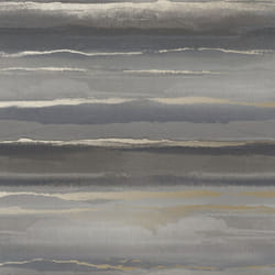 Rasch Mirage Horizon Storm Sunset Stripe Wallpaper - Grey 282954