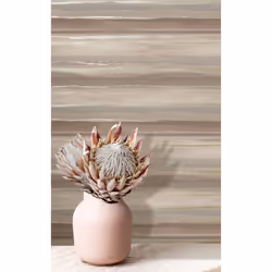 Rasch Mirage Horizon Storm Sunset Stripe Wallpaper - Dusky Rose 282985