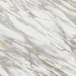 Rasch Realistic Marble Effect Metallic Wallpaper - White 284392