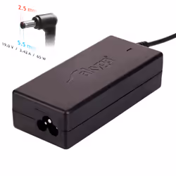 Akyga AK-ND-01, Laptop, Indoor, 100 - 250 V, 50 +/- 5 Hz, 65 W, 19 V