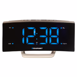 Blaupunkt CR7BK, Clock, Analog & digital, FM, PLL, LCD, 4.7 cm (1.85"), Blue