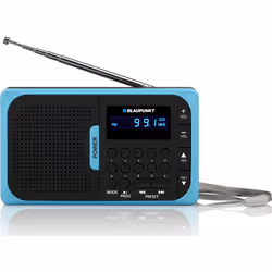 Blaupunkt PR5BL radio Analog Black, Blue