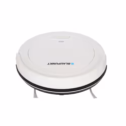 Blaupunkt RVC201, Bagless, White, Round, 0.5 L, Random, Spiral, Carpet, Hard floor, Laminate, Linoleum, Parquet, Wood