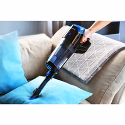 Blaupunkt VCH602BL stick vacuum/electric broom 2-in-1 stick vacuum Battery Dry Cyclonic Bagless 0.7 L 135 W Black, Blue