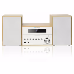 Blaupunkt MS45BT, Home audio micro system, Beige, 1 discs, Tray, 50 W, Wireless