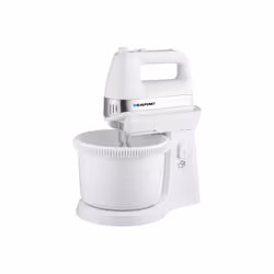 Blaupunkt HMM601, Stand mixer, White, Beat, Mixing, 3 L, Buttons, Plastic