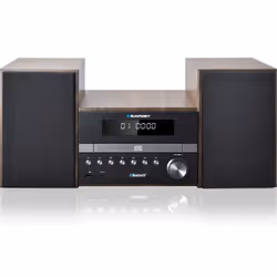Blaupunkt MS46BT home audio system Home audio micro system 100 W Black, Wood