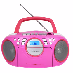 Blaupunkt BB16PK, 285 g, Pink, Portable CD player