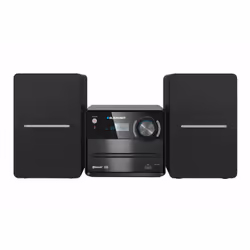 Blaupunkt MS13BT, Home audio micro system, Black, 1 discs, 45 W, FM, PLL, LED