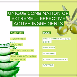 Extra Soft Bio Olive Aloe Vera Deeply Moisturizing and Smoothing Face and Body Cream for Sensitive and Allergy Prone Skin
