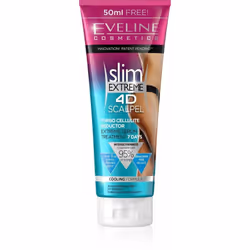 Eveline SLIM EXTREME 4D SCALPEL Turbo Cellulite Reductor Cream 7 DAYS TREATMENT