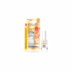 EVELINE 8in1 TOTAL ACTION INTENSIVE NAIL CONDITIONER WITH GOLD PARTICLES - 12ml