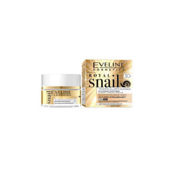 Eveline Royal Snail, krem aktywnie wygÅadzajÄcy na dzieÅ i na noc 30 +, 50 ml