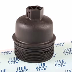 Cover, oil filter housing; FAST; with gasket/seal; for RENAULT, NISSAN, OPEL; 93161666, 1520100Q0A, 4431216, 7701476503, 9316 ...