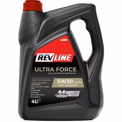 Engine oil; REVLINE; Ultra Force C2/C3; 5W-30 4; for VOLKSWAGEN, BMW, MERCEDES-BENZ, AUDI, SKODA