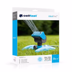 CELLFAST 52-067 water sprinkler Oscillating water sprinkler Blue, Grey