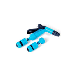 Garden Hand Sprinkler Plastic Spray 4 Piece 3/4'' Hose Connector Nozzle Set