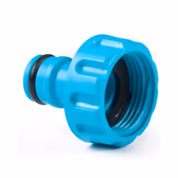 1" Hozelock Compatible Threaded Tap Connector with Hose End Connector