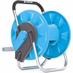 Garden Hose Reel 1/2" 45m Light Aluminium Construction Free Standing Cellfast - Additional view 5