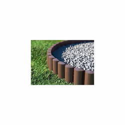 Cellfast Lawn Edging Palisade, Brown, 5901828858512ÃÂ 8ÃÂ pieces 2.4 x 0.3ÃÂ m