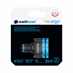 CELLFAST Multi-purpose connector with a female thread ERGO G1/2" - G3/4" - G1" - Additional view 5