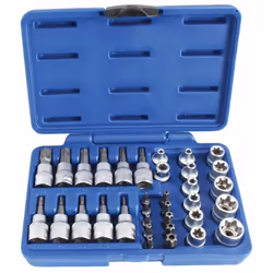Screwdriver Bit Set; ASTA; Plastic Case
