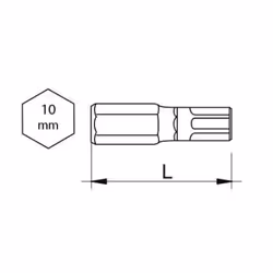ASTA 8940650 Screwdriver Bit