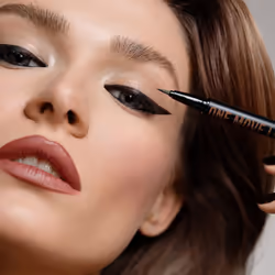 Inglot, One Move Liquid Eyeliner, Waterproof Formula, Extremely Durable, Delicate Matte Finish, Eye Makeup, Chocolate, Eyeliner for Perfect