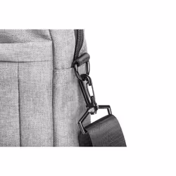 NATEC Mustela 39.6 cm (15.6") Messenger case Grey