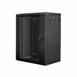 Lanberg WF01-6415-10B rack cabinet 15U Wall mounted rack Black - Additional view 4