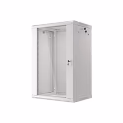 Lanberg WF01-6418-10S, Wall mounted rack, 18U, 60 kg, 27 kg, Grey