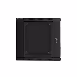 Lanberg WF02-6612-10B rack cabinet 12U Wall mounted rack Black