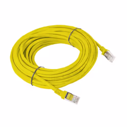 Lanberg PCU6-10CC-1000-Y networking cable Yellow 10 m Cat6 U/UTP (UTP)