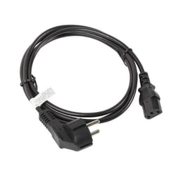 Lanberg CA-C13C-10CC-0018-BK power cable Black 1.8 m C13 coupler CEE7/7