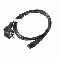 Lanberg CA-C13C-10CC-0018-BK power cable Black 1.8 m C13 coupler CEE7/7