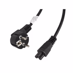 Lanberg CA-C5CA-11CC-003-BK, 3 m, C5 coupler, CEE7/7