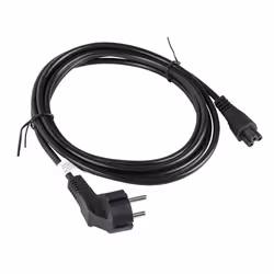 Lanberg CA-C5CA-11CC-003-BK power cable Black 3 m C5 coupler CEE7/7
