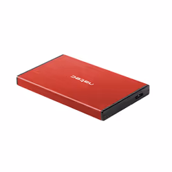 NATEC Rhino GO HDD/SSD enclosure Red 2.5"