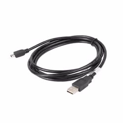 Lanberg CA-USBK-10CC-0018-BK USB cable USB 2.0 1.8 m Mini-USB A USB A Black - Additional view 2