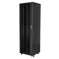 Lanberg FF01-6642-12B rack cabinet 42U Freestanding rack Black
