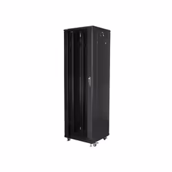 Lanberg FF01-6642-12B rack cabinet 42U Freestanding rack Black