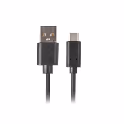 Lanberg CA-USBO-20CU-0010-BK, 1 m, USB A, USB C, USB 2.0, 0.48 Gbit/s, Black