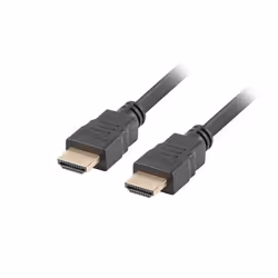 Lanberg CA-HDMI-11CC-0030-BK, 3 m, HDMI Type A (Standard), HDMI Type A (Standard), 3D, 10.2 Gbit/s, Black