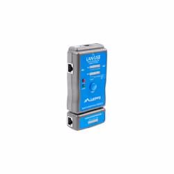 Lanberg NT-0403, PoE tester, RJ-11, RJ-45, USB, PoE testing, Blue, Coaxial