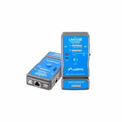 Lanberg NT-0403 network cable tester PoE tester Blue