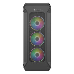 GENESIS Irid 505 ARGB Midi Tower Black, Transparent